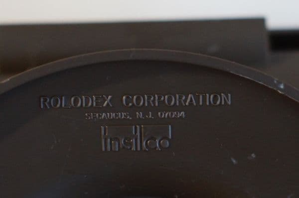 70's　OLD ROLODEX　SW35　ローロデックス 　縦　横　両回転