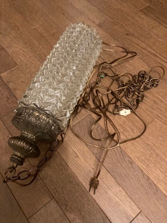 ヴィンテージ　アメリカン　吊り下げ　ランプ　照明