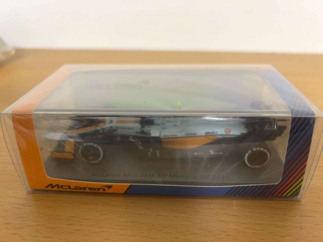 Spark 1/43 2021F1モナコGP ノリス ガルフカラー