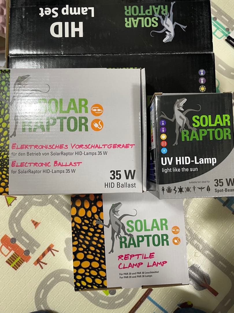 SOLAR RAPTOR HIDランプセット 35W ソーラーラプター