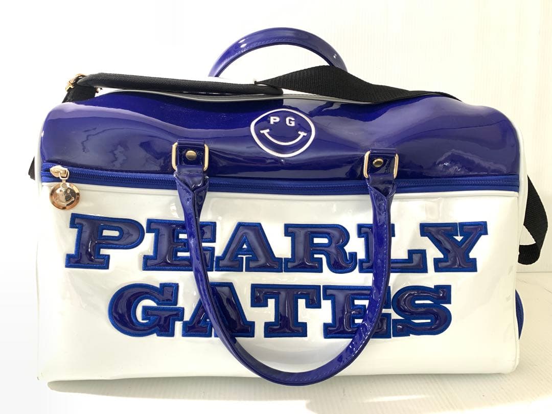 パーリーゲイツ　エナメルボストンバッグ　M70711-2