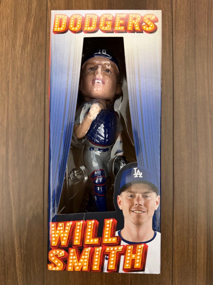 【非売品・限定品】LA Dodgers ウィル・スミス ボブルヘッド
