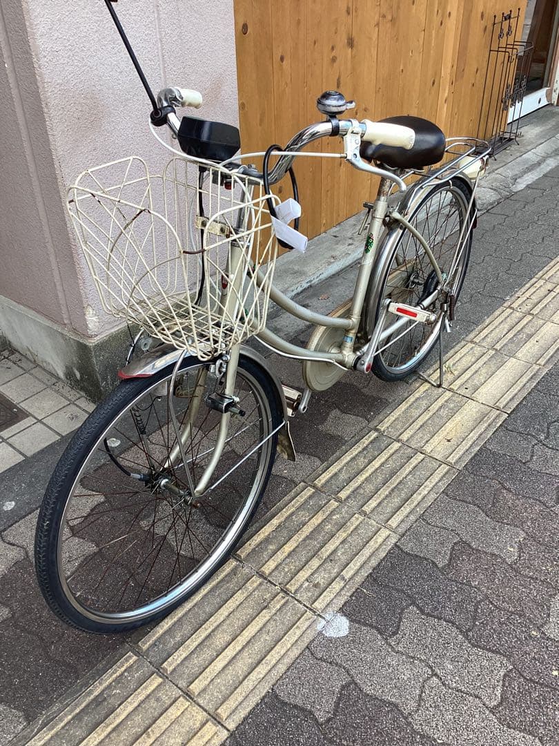 [昭和レトロ]National(ナショナル)24吋 ママチャリ 変速なし