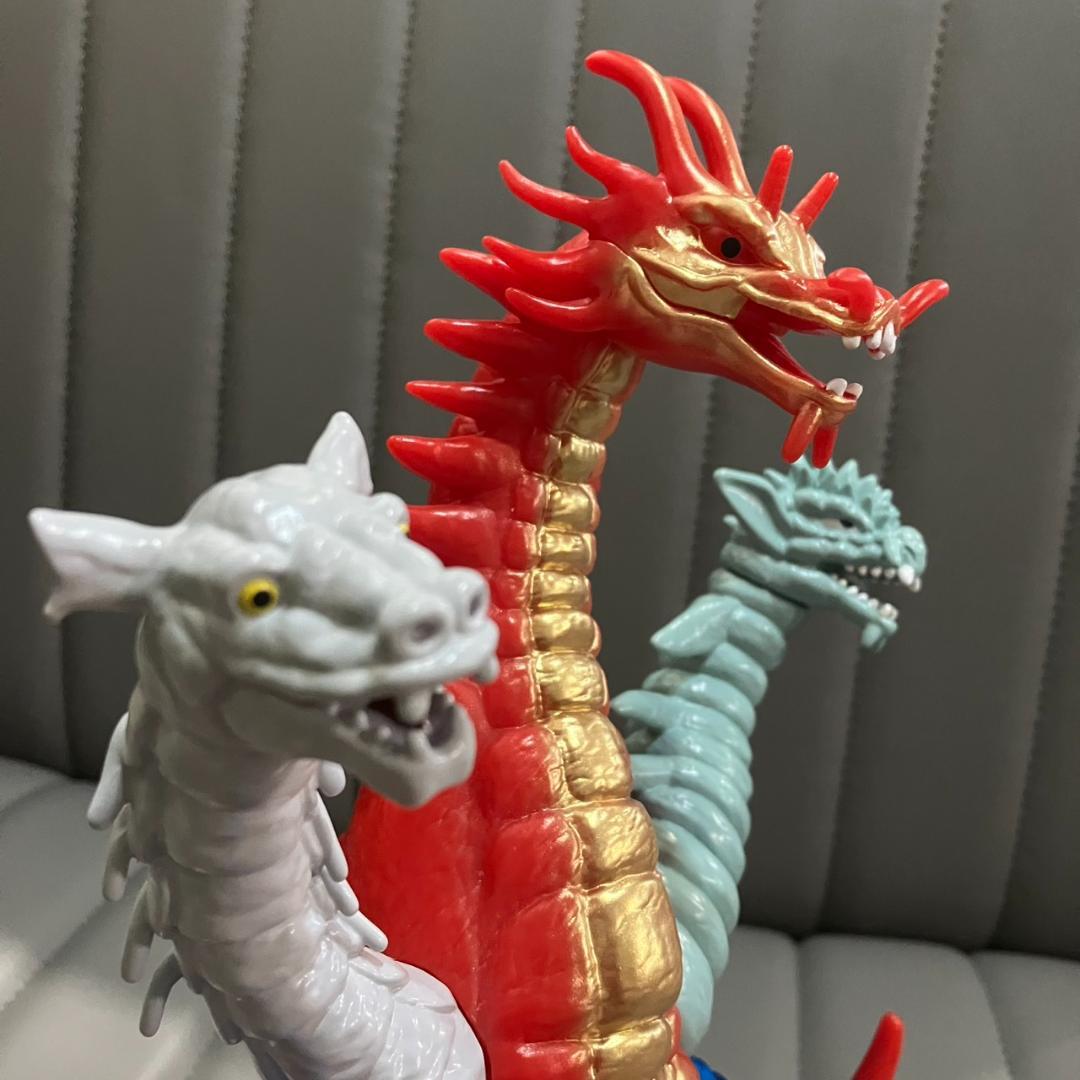 Y・MSFウルトラソフビシリーズ 三つ首怪獣 ファイヤードラコ