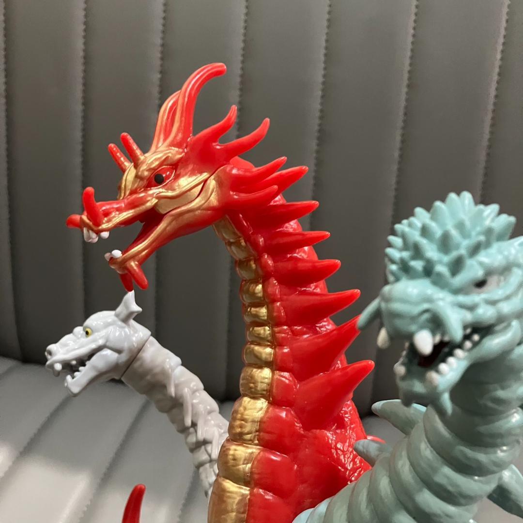 Y・MSFウルトラソフビシリーズ 三つ首怪獣 ファイヤードラコ