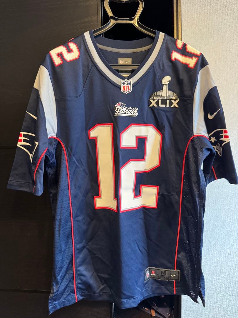 NFL スーパーボウル　ペイトリオッツ Tom Brady ユニフォームMサイズ