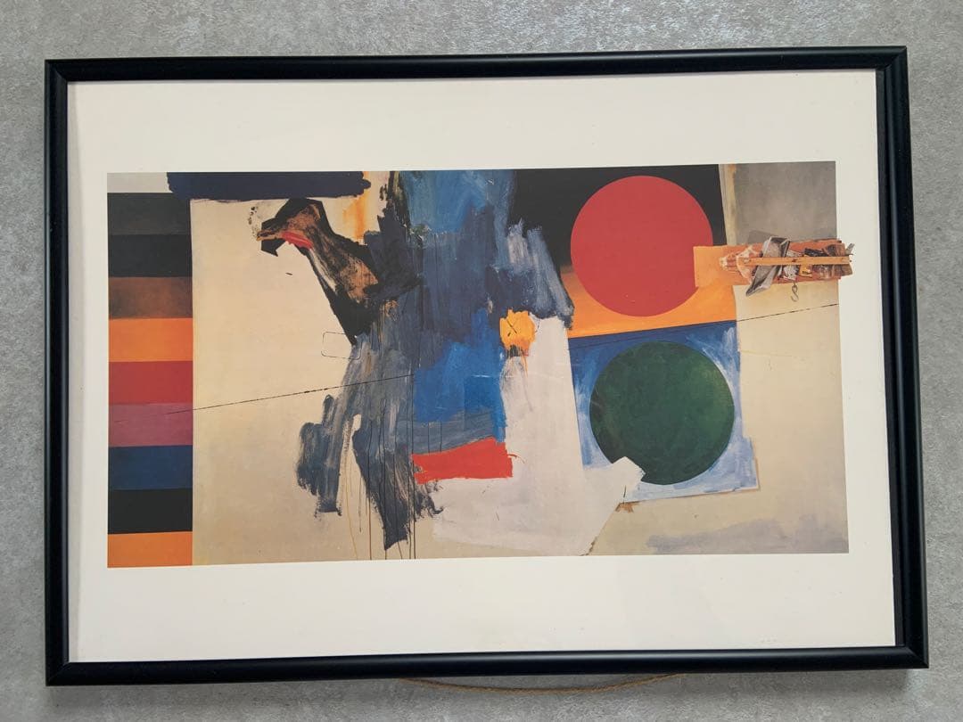 額装品/ジャスパー・ジョーンズ Edingsville 1990. ポストモダン