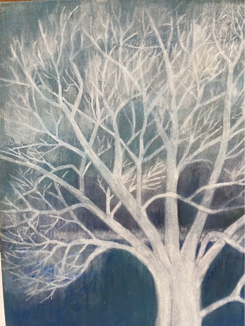 油絵 画家 ( 小宮 俊恵 ) タイトル  湖畔