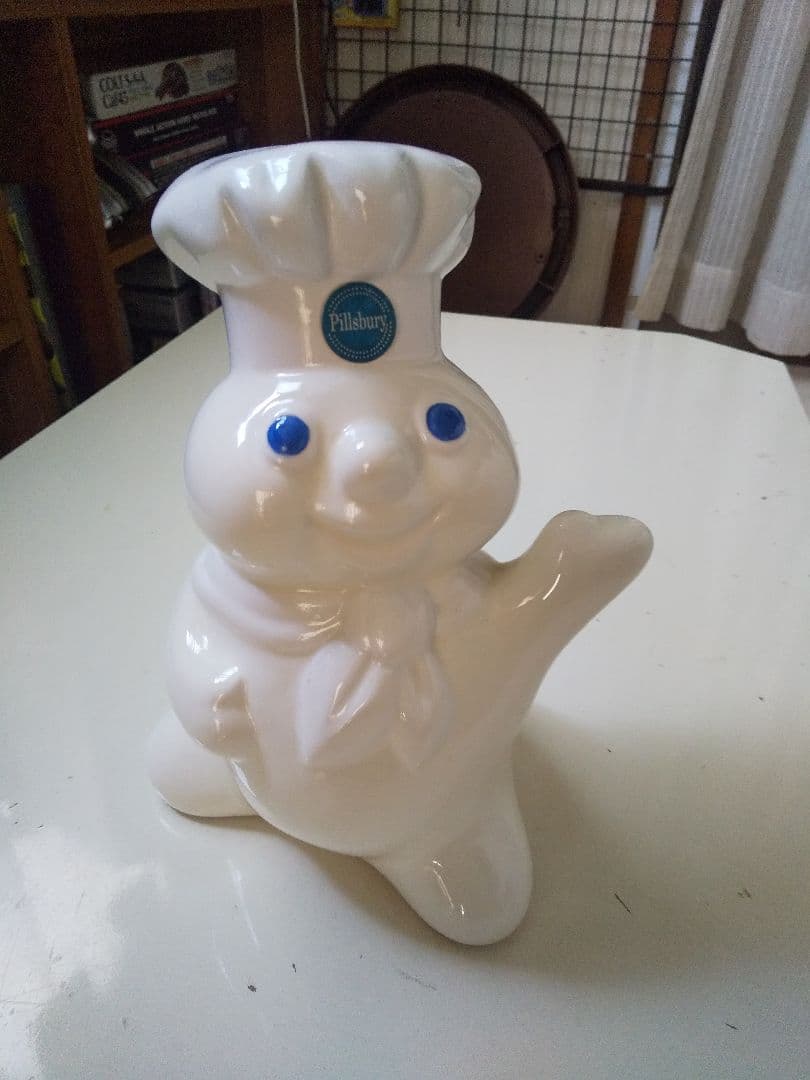 ヴィンテージドゥボーイ　陶器製の貯金箱　USAヴィンテージ雑貨 ピルズベリー