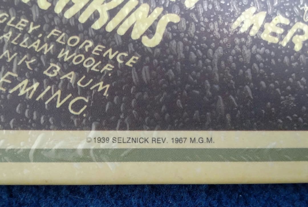 オズの魔法使い　ブリキ看板　The Wizard of Oz