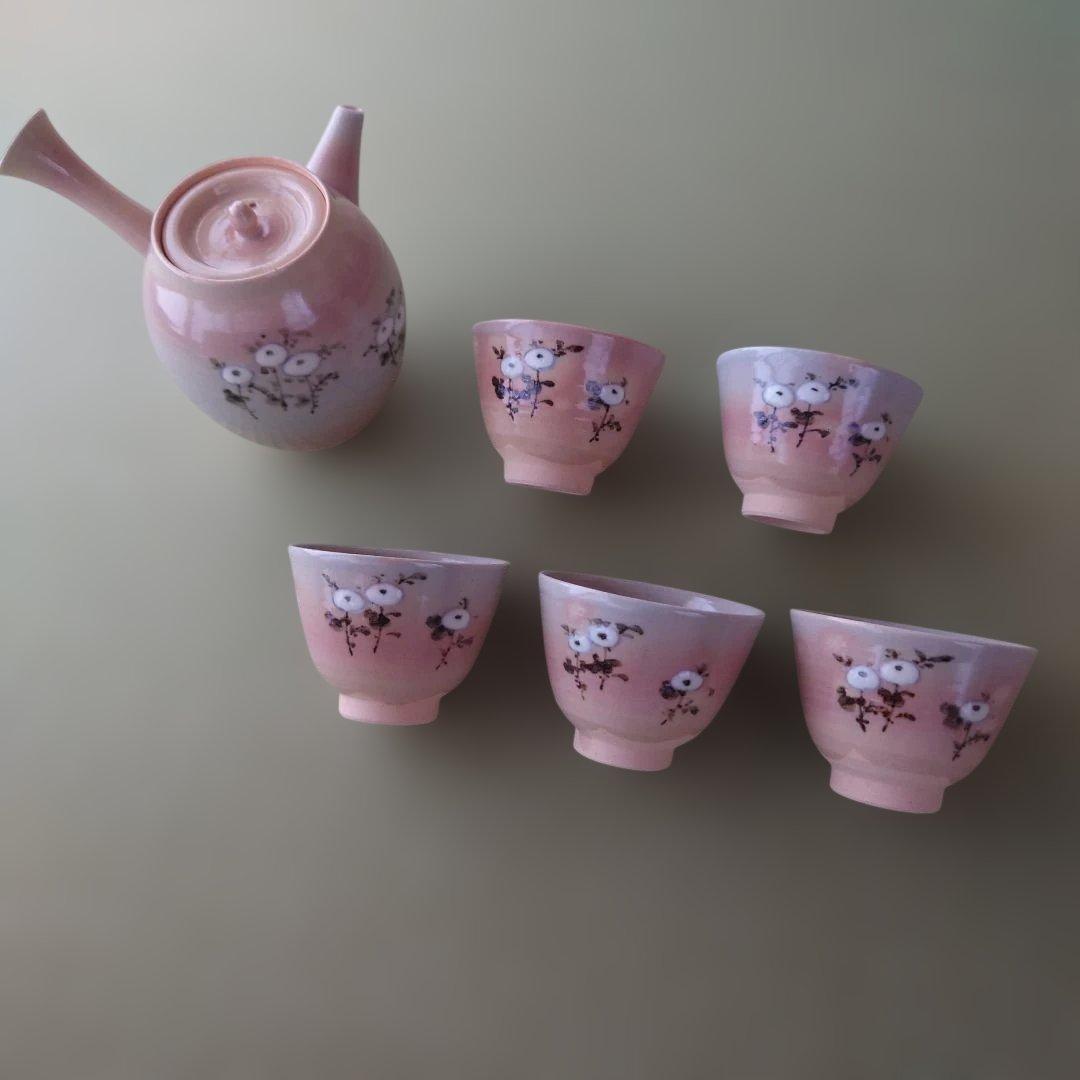 煎茶器 京焼 　あけぼの煎茶