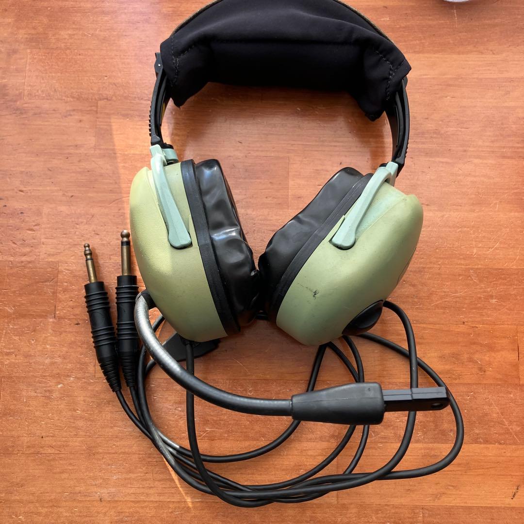 航空機用ヘッドセット　David Clark MODEL H20-10 　希少