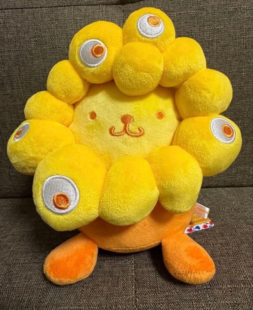 サンリオ ぬいぐるみM 推しカラー　ミャクミャク　プリン