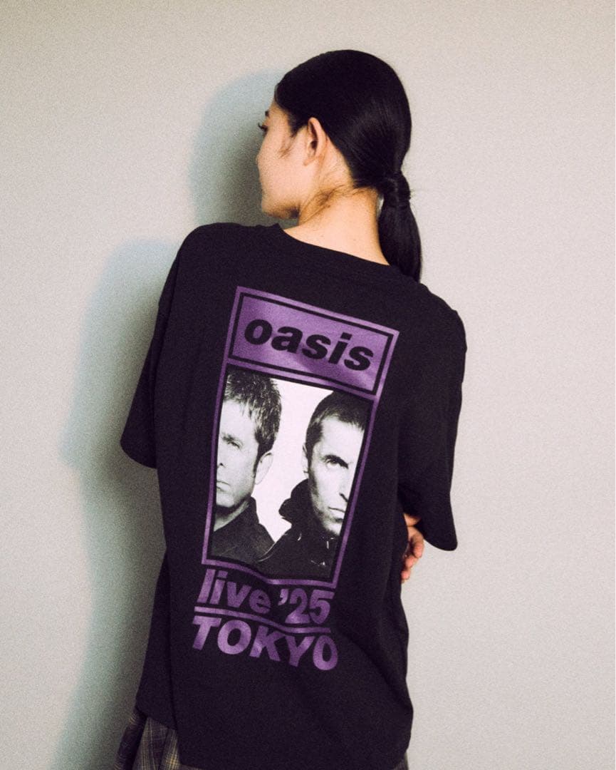 oasis live '25 TOKYO Tシャツ （10.25日付入り）L
