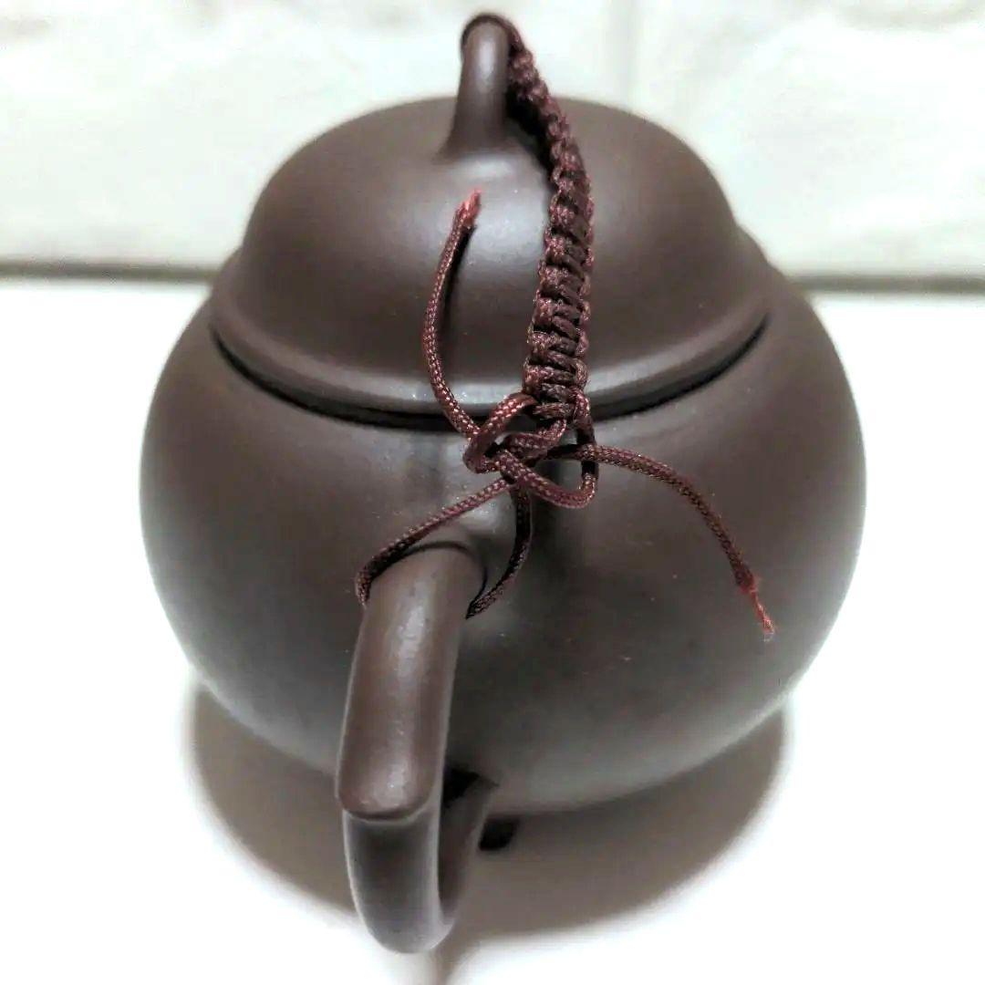 急須　中国製　陶器　未使用品　銘あり　煎茶器　茶器　茶道具