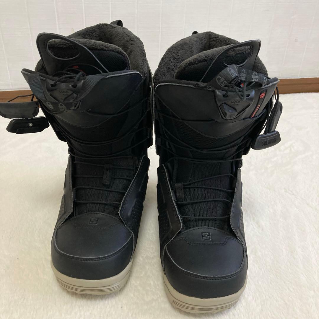 【竜神】SALOMON サロモン　スノーボードブーツ　27.5cm 黒