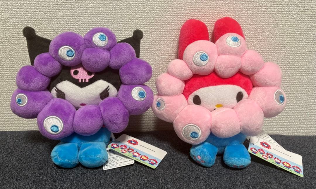大阪万博 マイメロディ クロミ ミャクミャクコラボぬいぐるみ　Sanrio