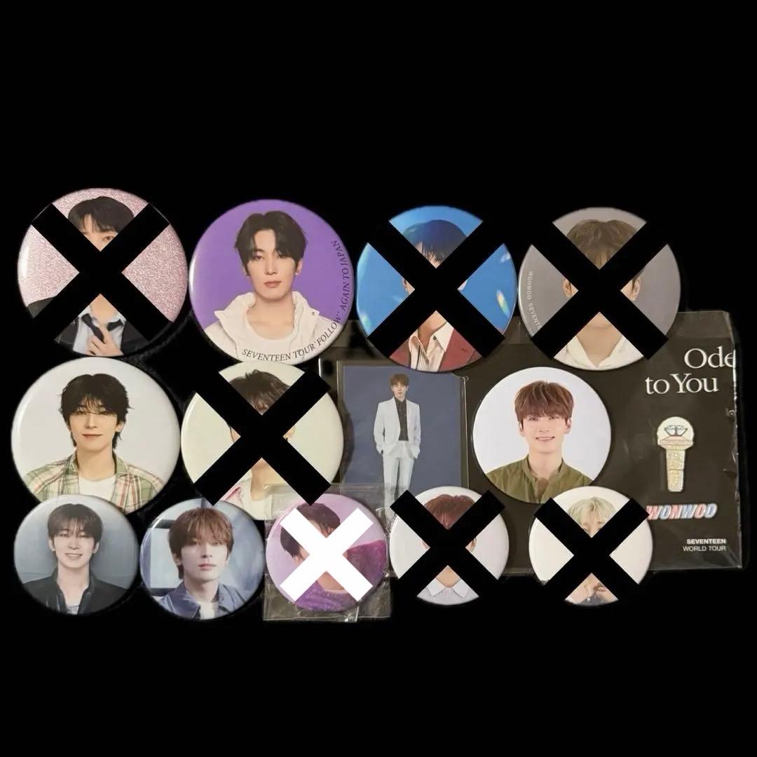 SEVENTEEN ウォヌ 缶バッジ