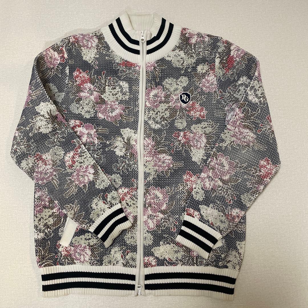 パーリーゲイツ & リバティ コラボ 花柄 ブルゾン ジップ ジャケット