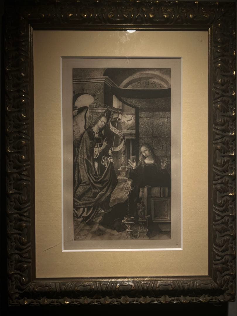 メゾチント　vintage Art