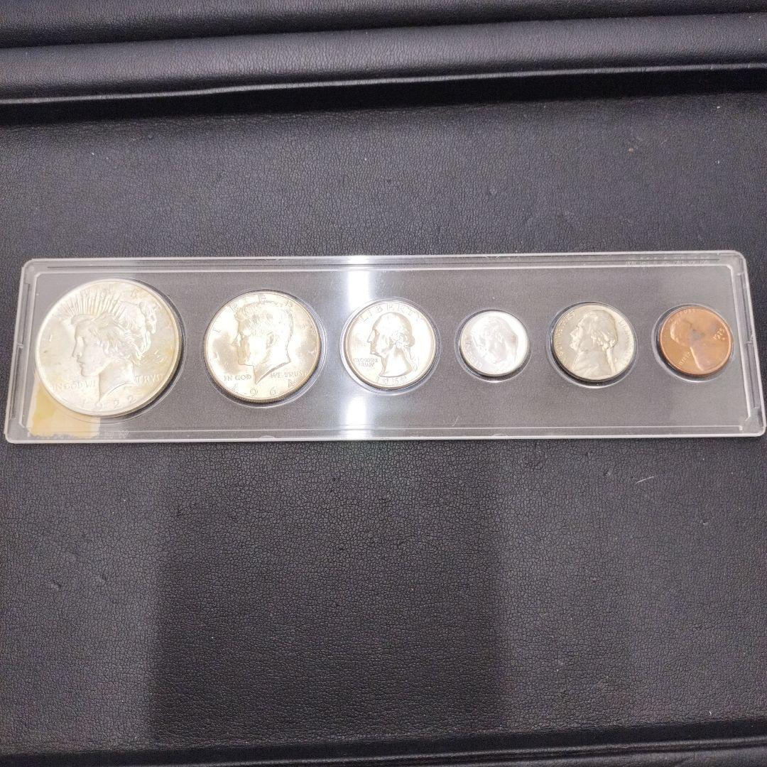 1922年ピースダラー 1964 ケネディ他 ドル 銀貨 セット