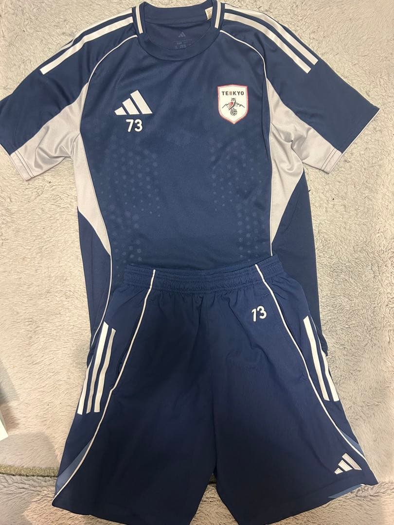 帝京第三adidas 移動着ネイビー73