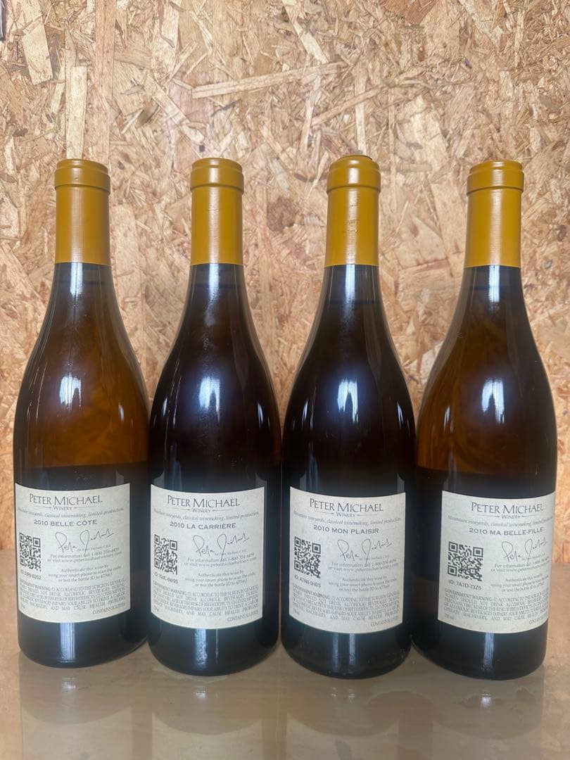 Peter Michael 2010年ワイン4本セット