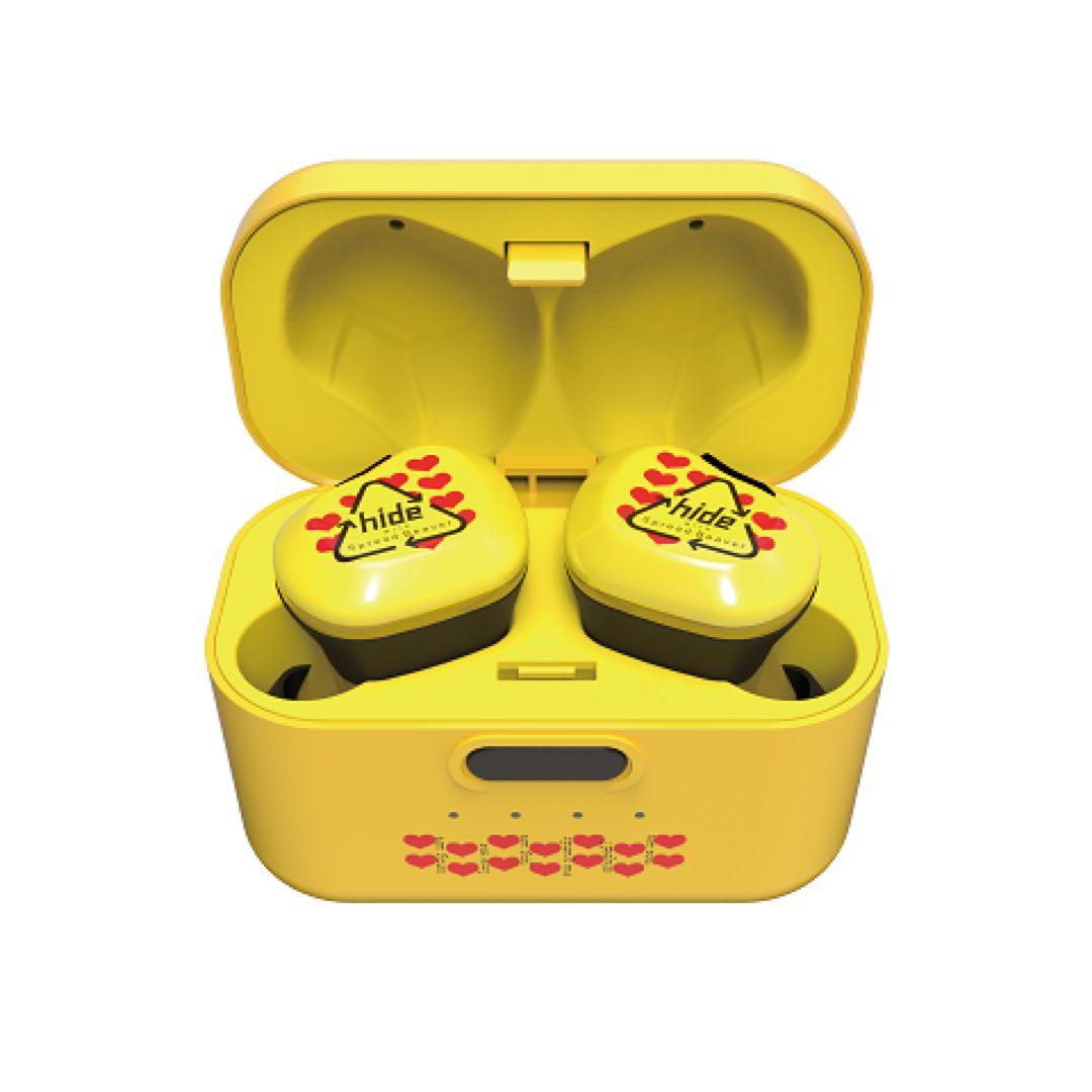 hide♡Yellow Heart ワイヤレスイヤホン　数量限定