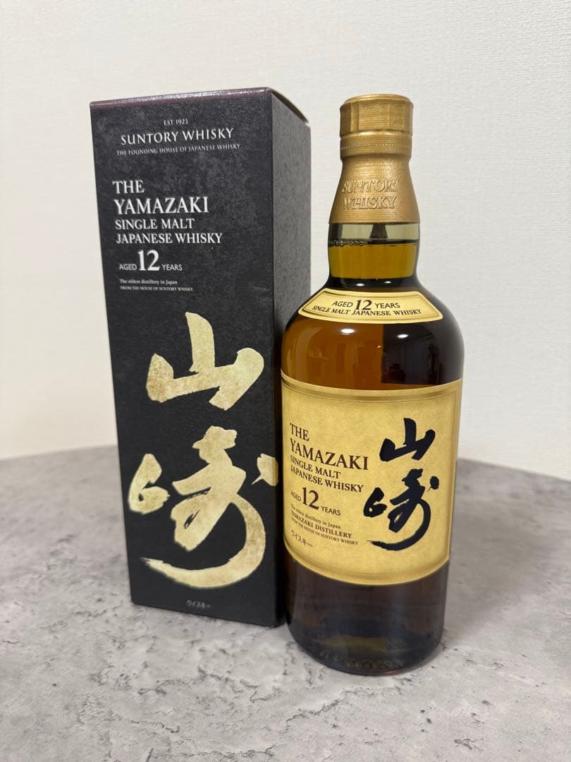 SUNTORY WHISKY 山崎 12年 700ml 未開封