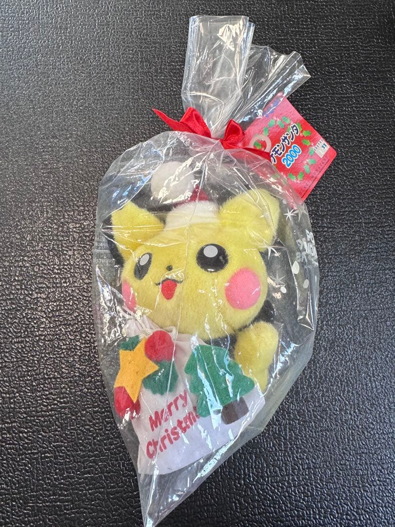ポケモンサンタ TOMY 2000ピチュー タグ　袋付き