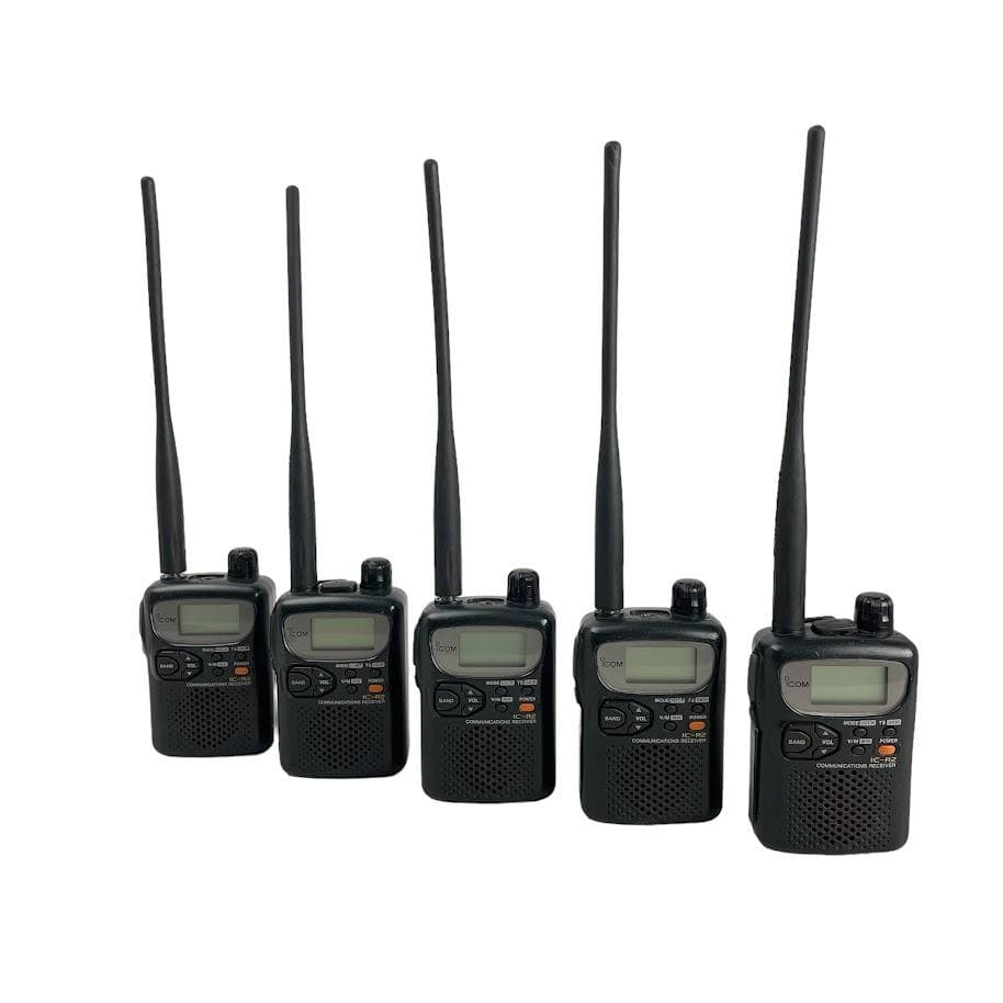 ■アイコム■icom■ 広帯域受信機 防災 無線 JR 5台セット IC-R2
