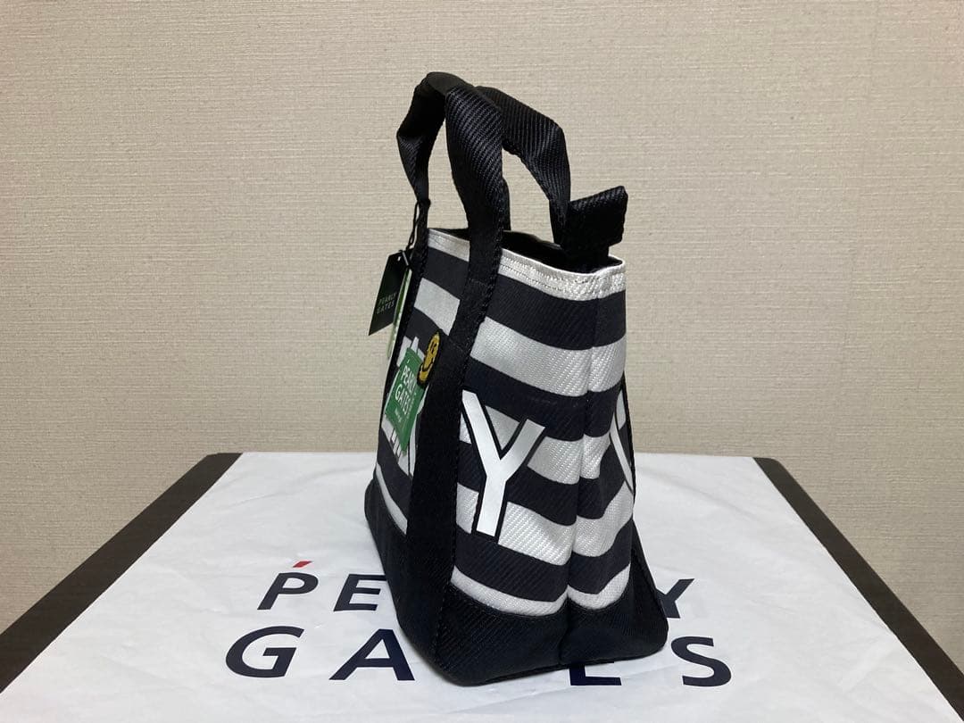 パーリーゲイツ　カートバッグ　現行モデル　ボーダー柄　新品未使用