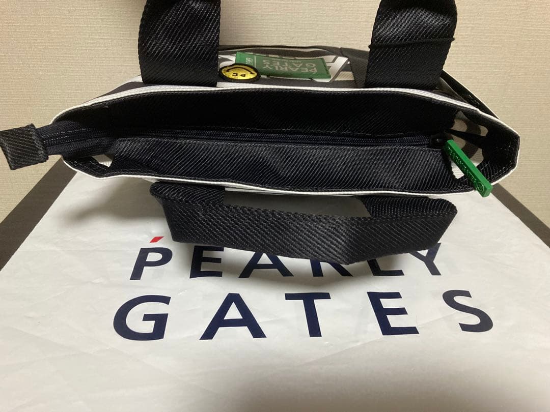 パーリーゲイツ　カートバッグ　現行モデル　ボーダー柄　新品未使用