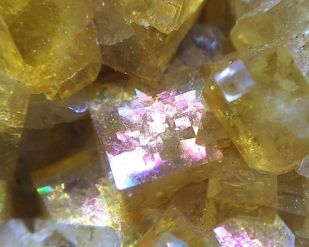 486 イリデッセンス フローライト＆クォーツ ドイツ産