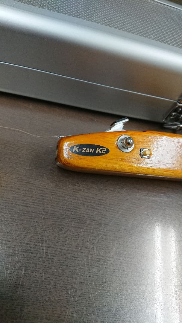 【お値下げ!!】K-ZAN★K2 ワカサギ電動リール（アルミケース付属です）