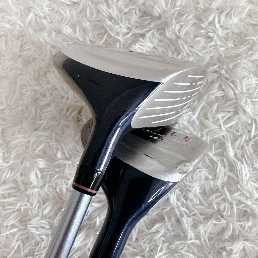 初心者向け ELLE ゴルフクラブ＆キャディバッグ レディース ハーフセット