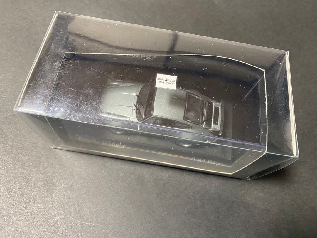 1/43 ポルシェ911ターボ ブルーメタリック 1977