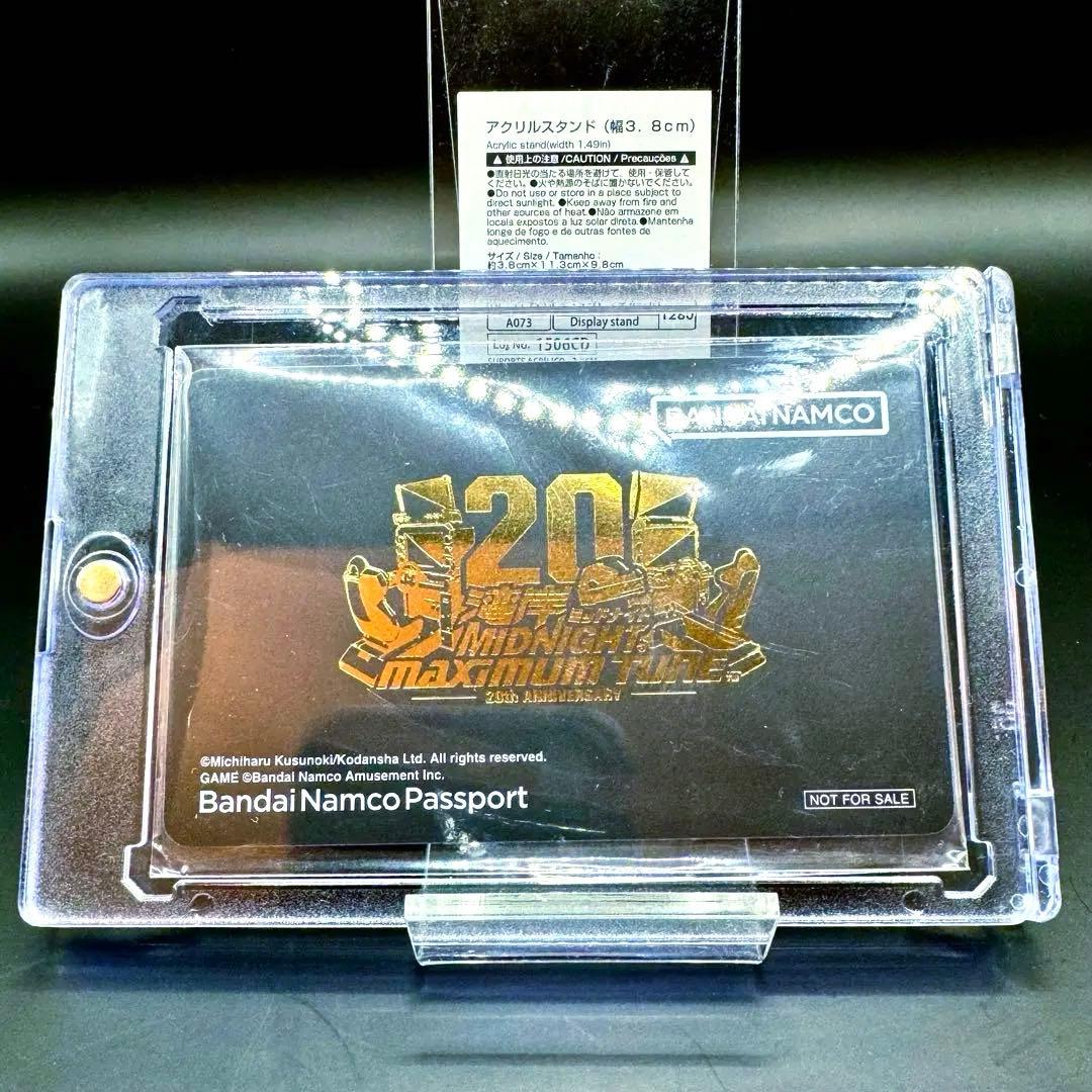 新品未使用 湾岸ミッドナイトマキシマムチューン 20周年記念 バナパス　ブラック