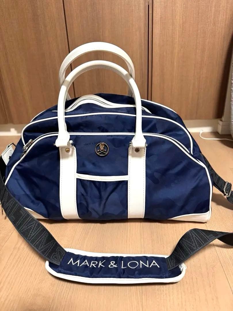 MARK & LONA ダッフルバッグ ネイビー