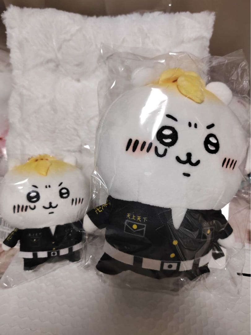 ちいかわ 東京卍リベンジャーズ 東リべ マスコット ぬいぐるみs 2点セット
