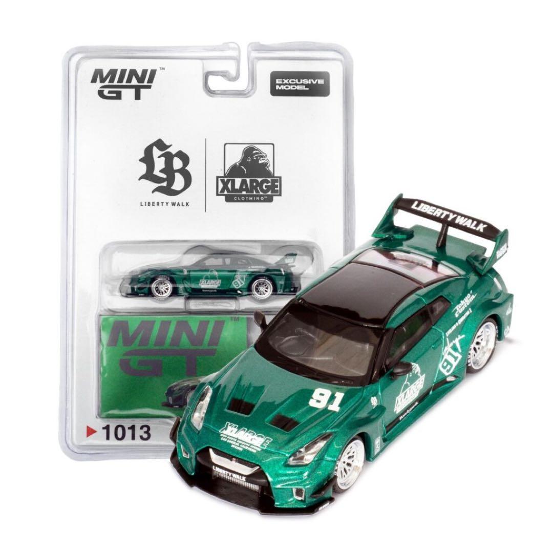MINIGT LBWK × XLARGE GT NISSAN 35GT 白