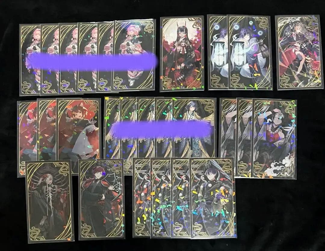 にじさんじ お札風カード