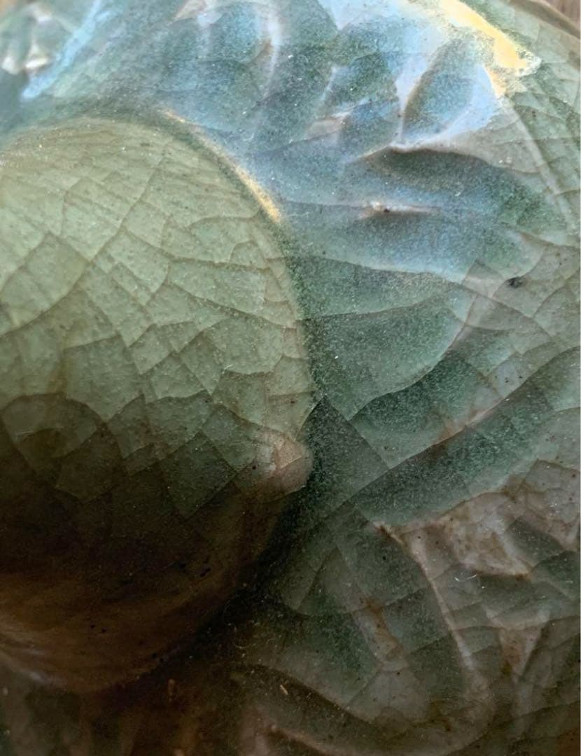 中国明時代青磁花瓶