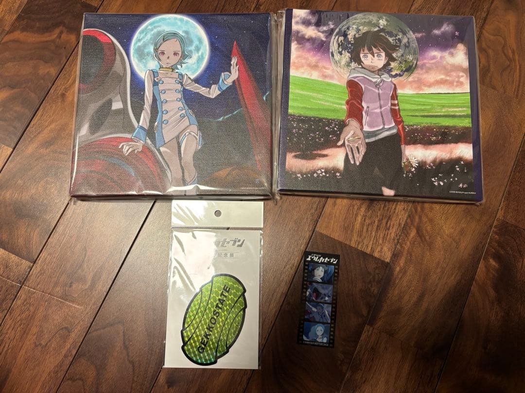 交響詩篇エウレカセブン 20周年記念展　アートボード　2種　ステッカーセット