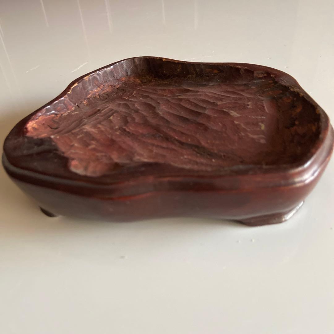 蔵出し！昭和レトロ・アンティーク＊　国産鉱物・天然石置き飾り石・台座付き　＊