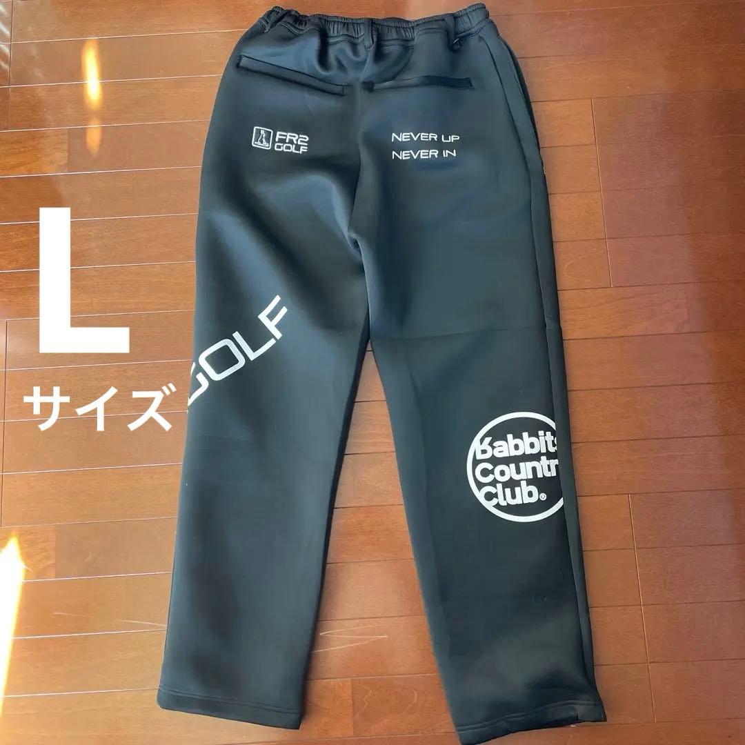 FR2G GOLFロゴ ブラックパンツL