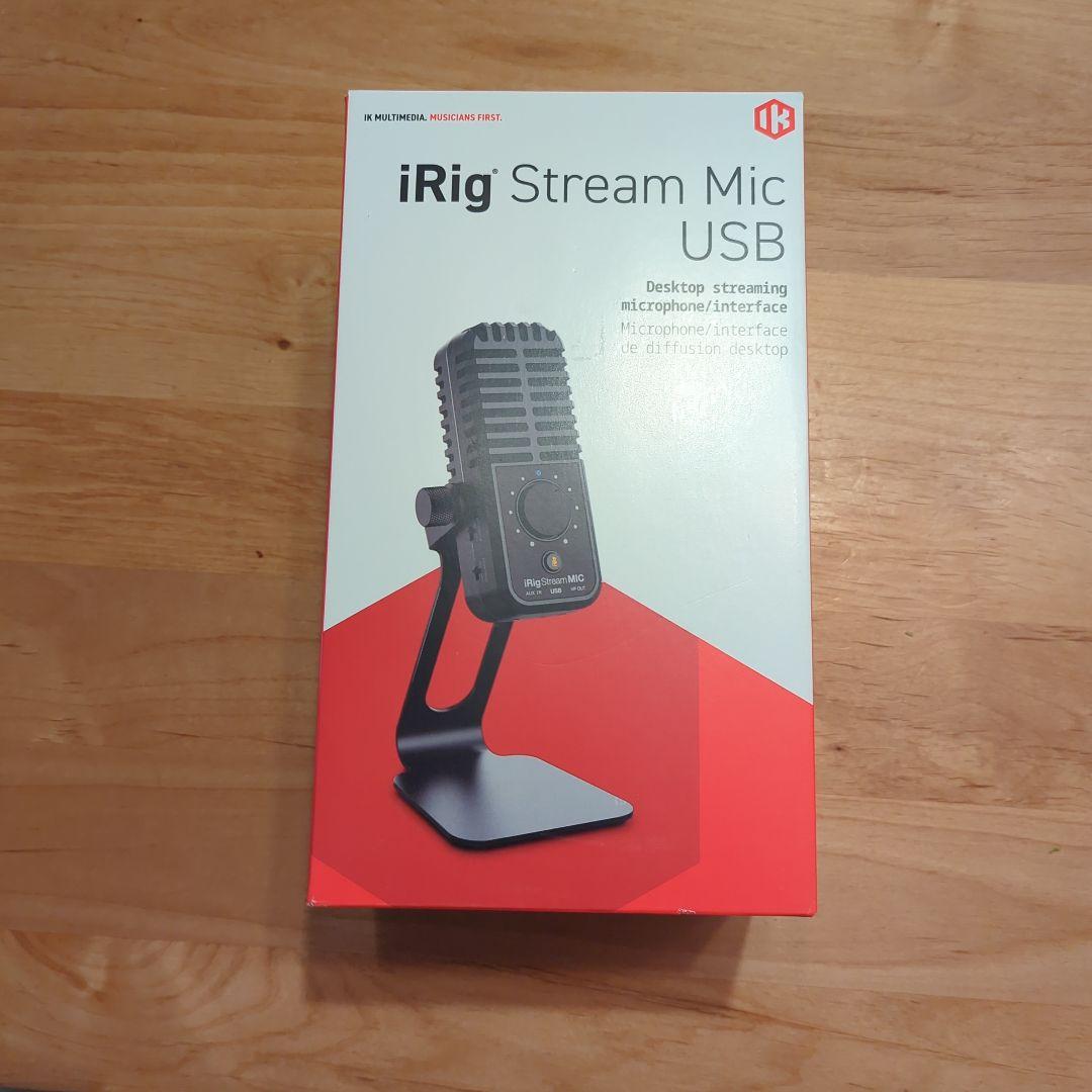 iRig Stream Mic USB デスクトップマイク