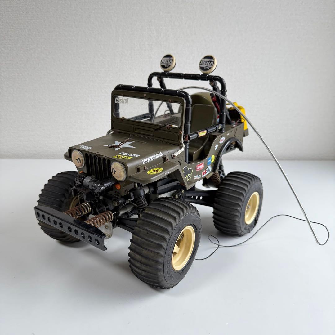 u*y様 TAMIYA ワイルドウイリス M38 RCカー ビンテージ【NN12