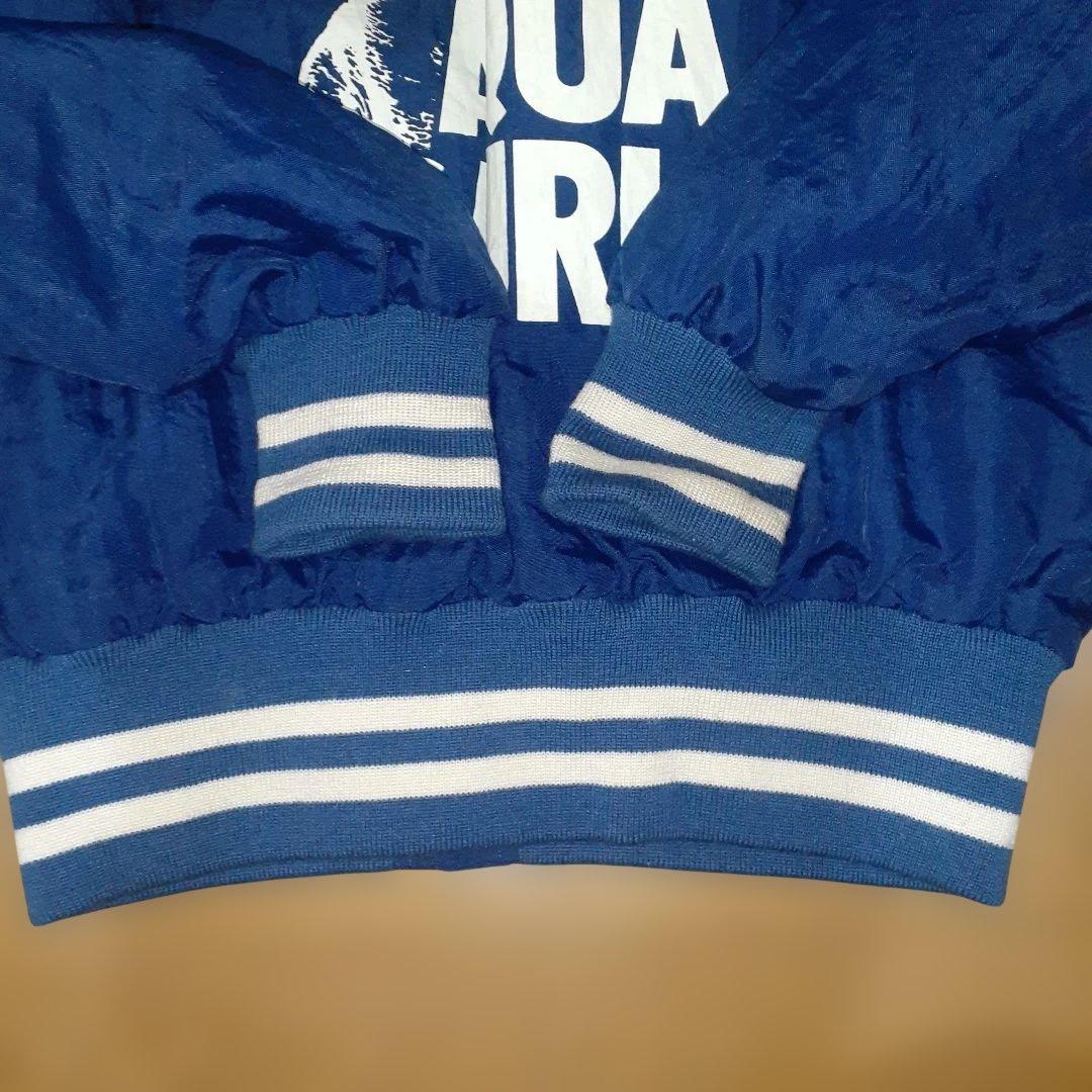 釣り　アクアザウルス　ジャンパー　 スタジャン 　古着　メンズ　希少　M