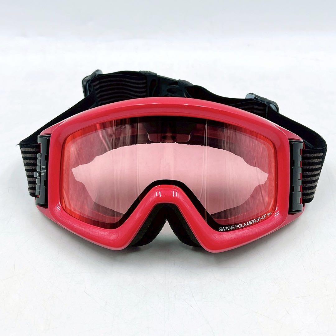 SWANS ターボファン付ゴーグル POLA+OP tec偏光ミラー 動作確認済